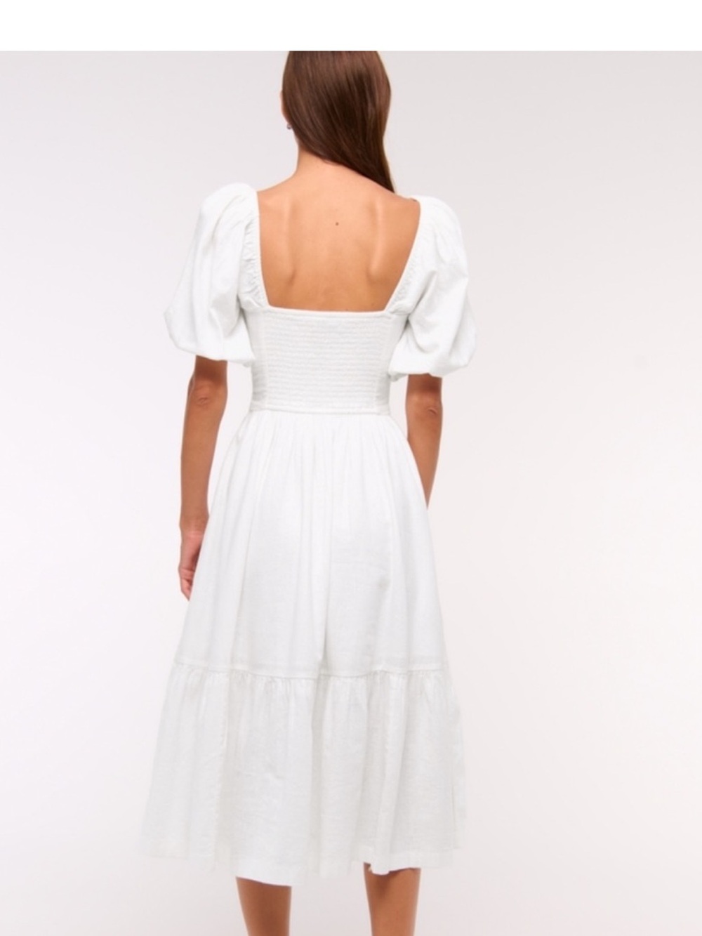 Abercrombie emerson poplin midi dress - Picture 2 of 4